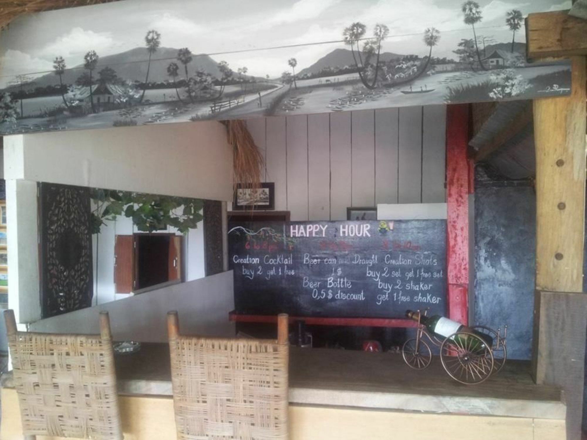 Kepmandou Lounge-Bar Bed & Breakfast Luaran gambar